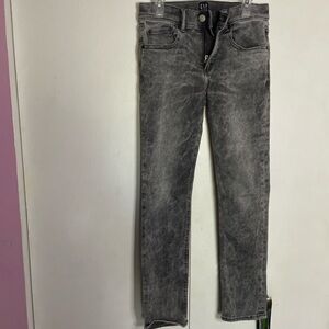 GAP Stretch Skinny Charcoal Wash Jeans